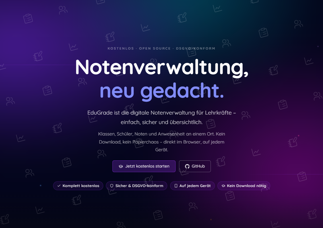 EduGrade App Screenshot